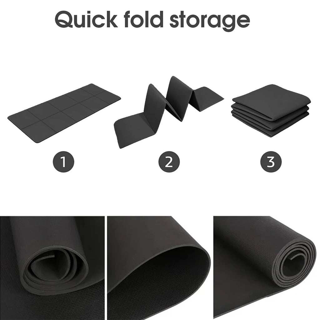 Yoga Mat Anti-skid Sports Fitness EVA Comfort Foam 4MM Thick Yoga Mat
