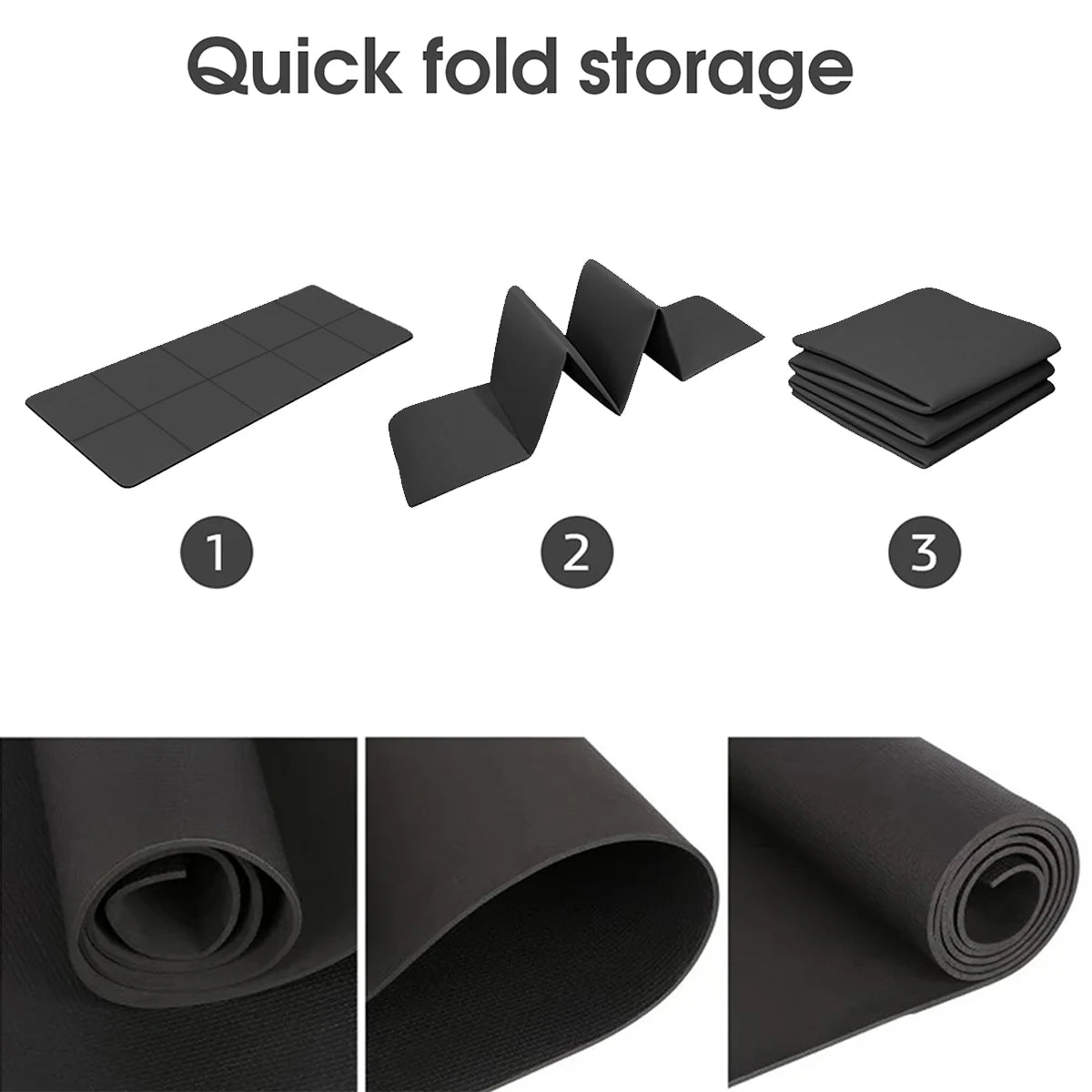 Yoga Mat Anti-skid Sports Fitness EVA Comfort Foam 4MM Thick Yoga Mat