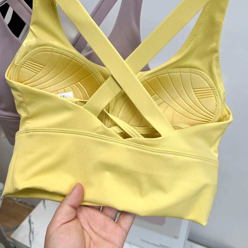 Shockproof High-Intensity Exercise Fitness Bra All-In-One Cup Running