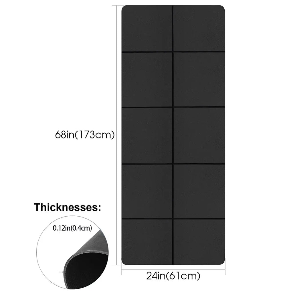 Yoga Mat Anti-skid Sports Fitness EVA Comfort Foam 4MM Thick Yoga Mat