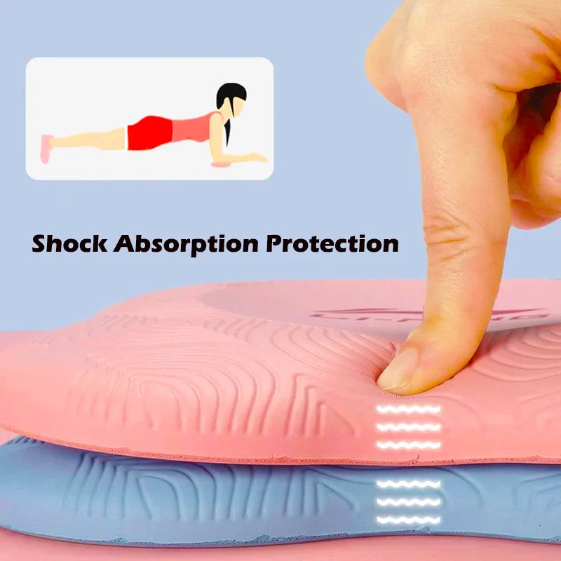 Yoga Kneeling Mat Thickened Flat Support Mat Knee Pad Portable Elbow