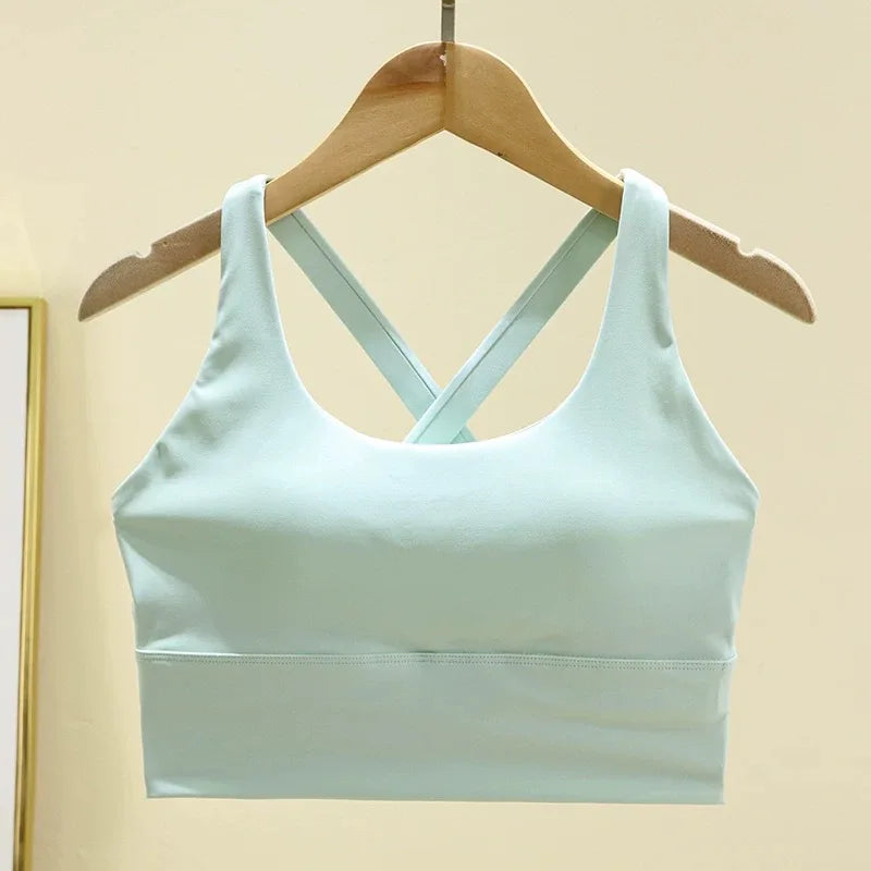Shockproof High-Intensity Exercise Fitness Bra All-In-One Cup Running
