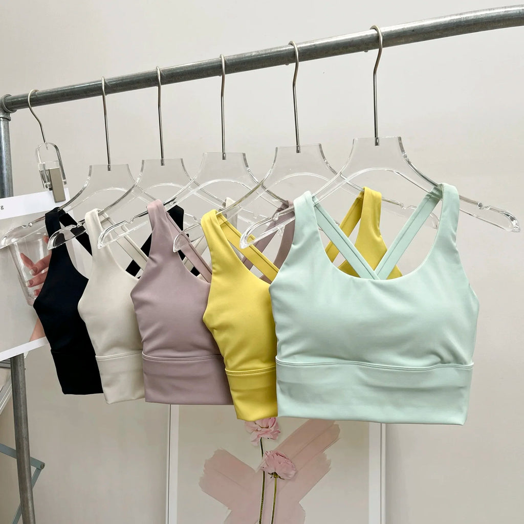 Shockproof High-Intensity Exercise Fitness Bra All-In-One Cup Running