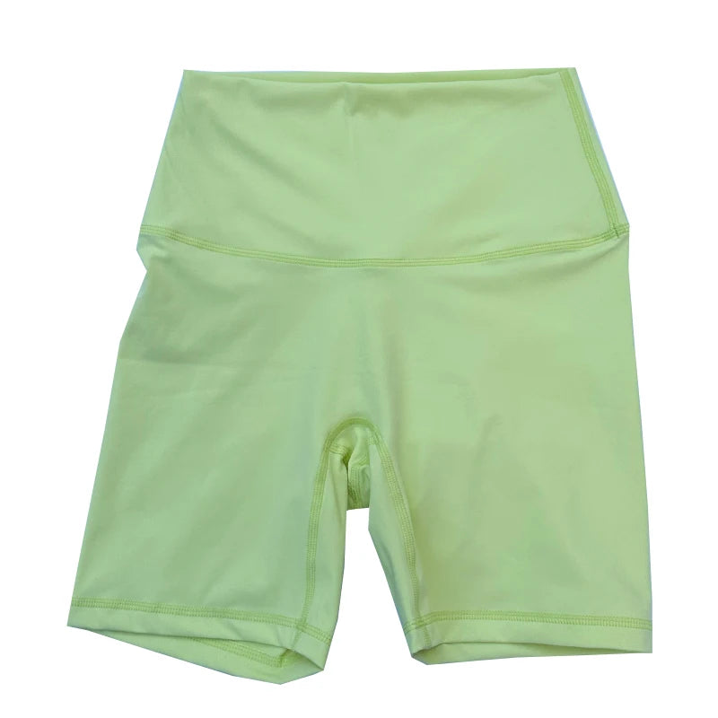 Women Sports Biker Shorts Women Naked Feeling High Waist Yoga Shorts