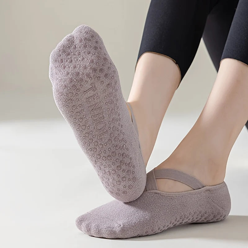 1/2/3/4/5 Anti-Slip yoga Socks Fitness Exercise Professional Anti-Slip