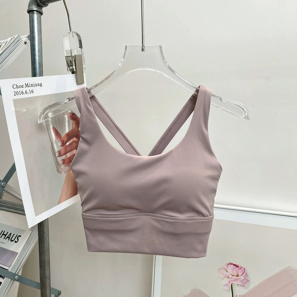 Shockproof High-Intensity Exercise Fitness Bra All-In-One Cup Running