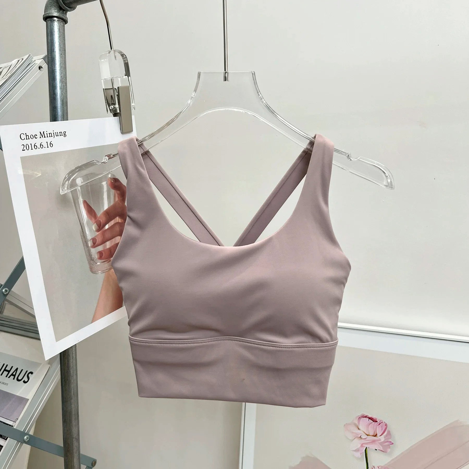 Shockproof High-Intensity Exercise Fitness Bra All-In-One Cup Running