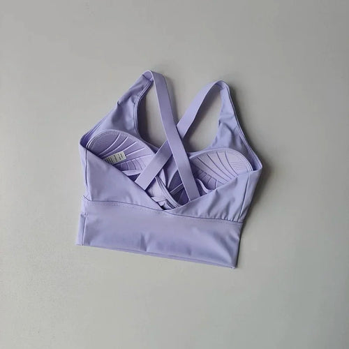 Shockproof High-Intensity Exercise Fitness Bra All-In-One Cup Running