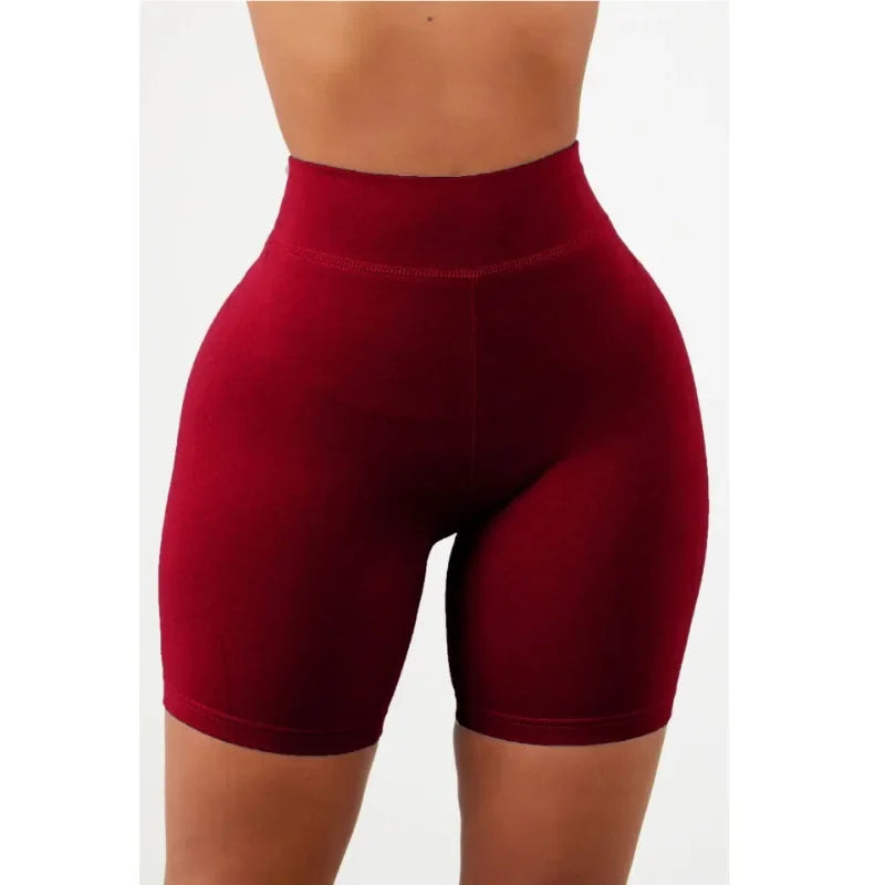 Yoga Shorts Women Fitness Shorts With Pockets Running Cycling Shorts