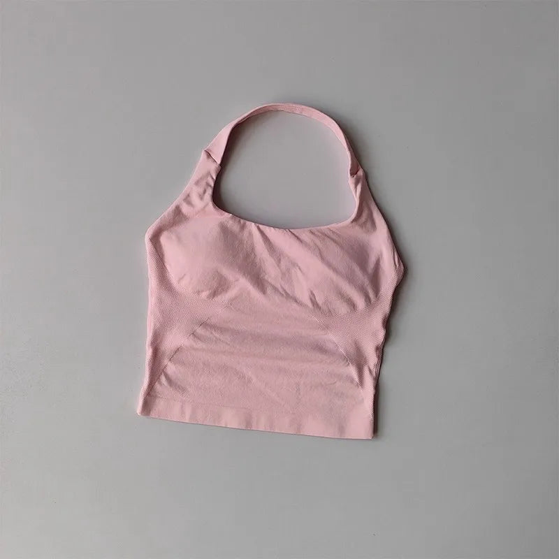 Halter Yoga Vest, Shockproof Running Sports, High-Strength Sports