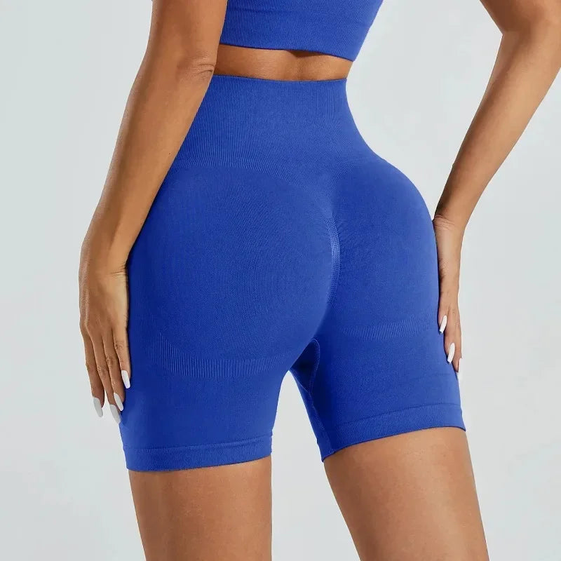 Summer High Waisted Yoga Shorts for Women Fashionable and Sexy Running