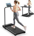 Portable Under-Desk Treadmill with Remote Control & LED Display