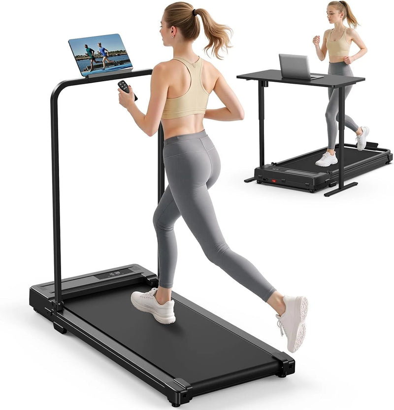 Portable Under-Desk Treadmill with Remote Control & LED Display